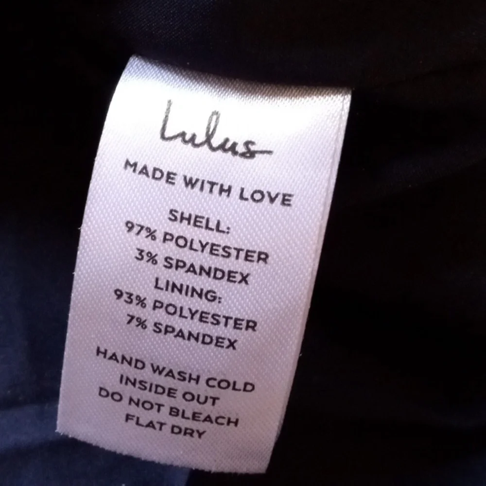 Lulu's Cute Credentials black tweed miniskirt